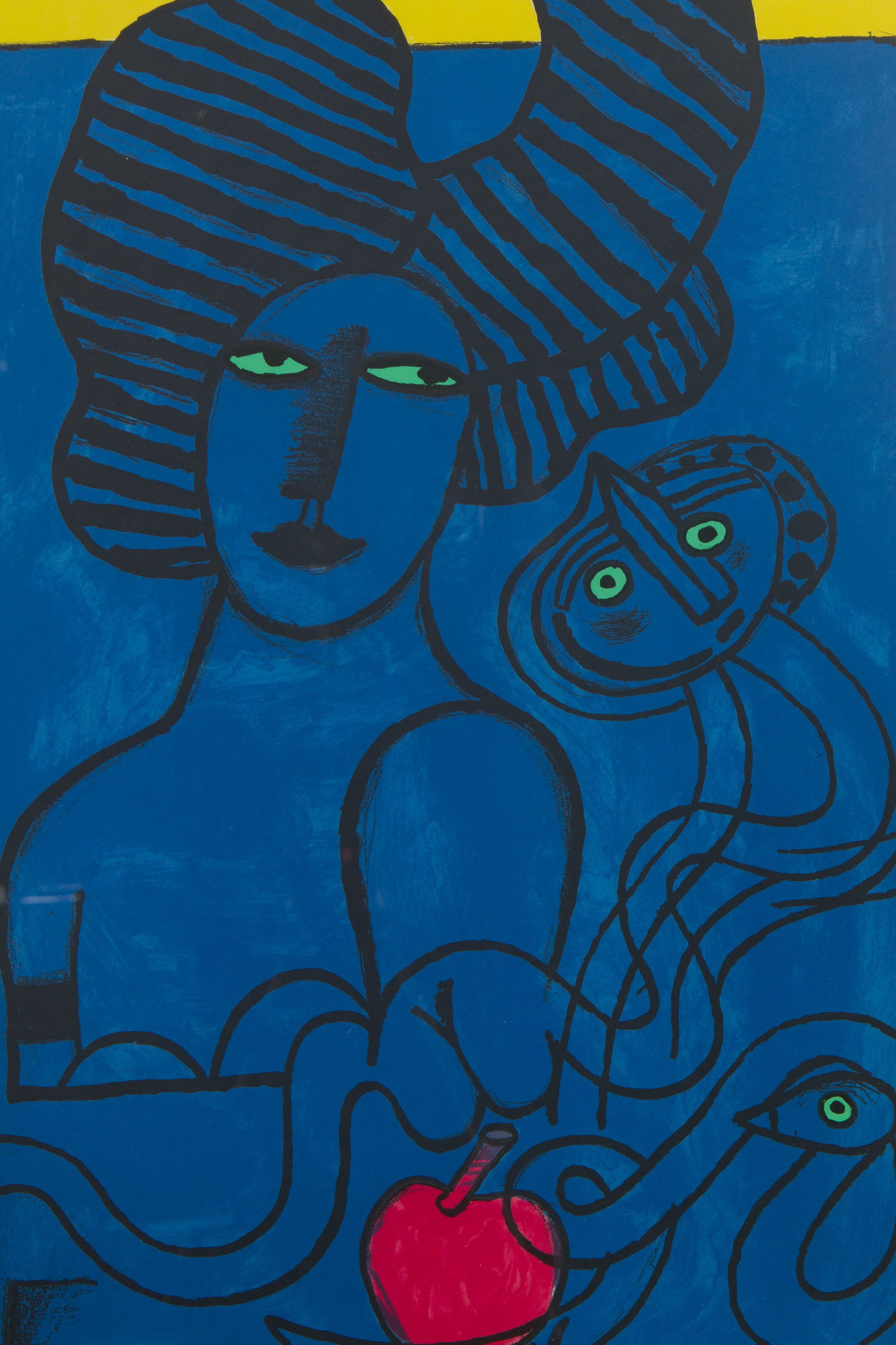 Corneille Guillaume Beverloo (Dutch, 1922-2010) 'Eve' Lithograph (1 of 4)