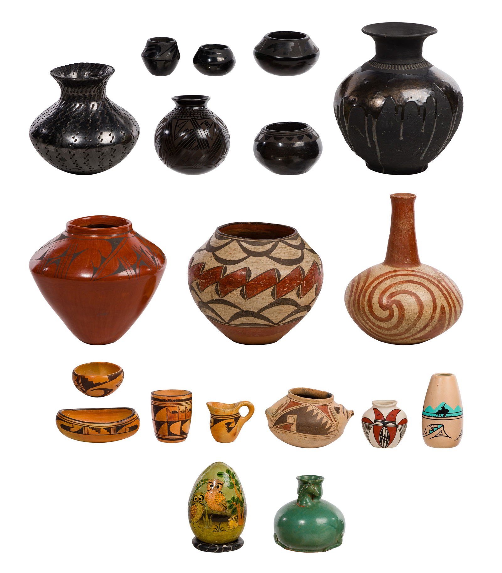 Southwestern Pottery Assortment (1 of 4)