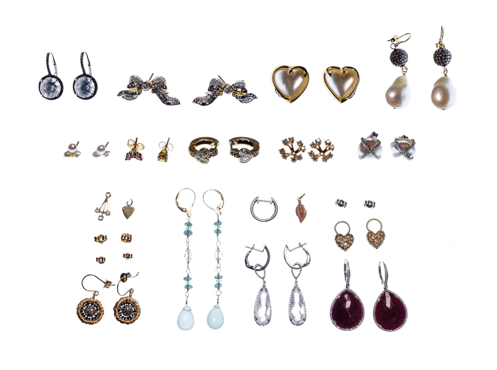14k Yellow Gold Earring Assortment (1 of 1)