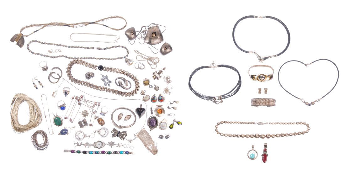 Mexican Silver (950) and Sterling Silver (925) Jewelry Assortment (1 of 5)