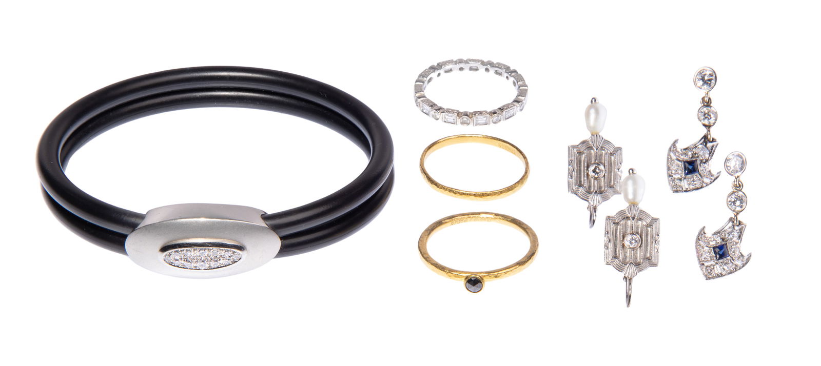 Platinum and 22k Yellow Gold Jewelry Assortment (1 of 1)