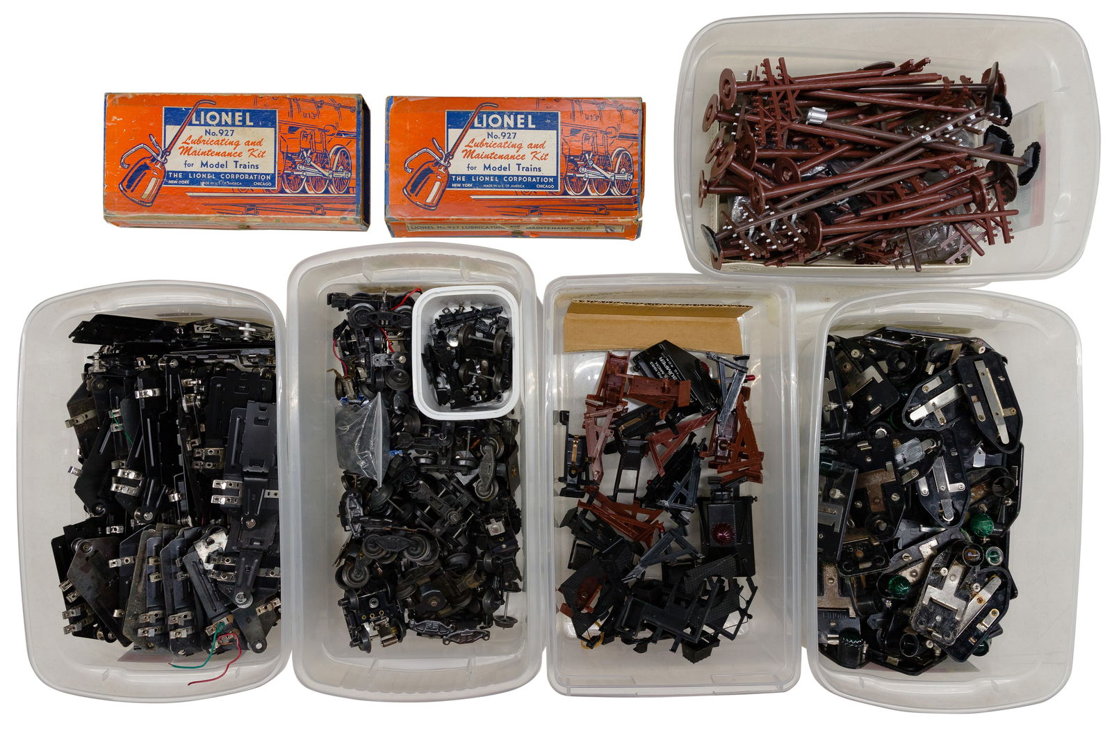 Model Train Part and Accessory Assortment (1 of 2)