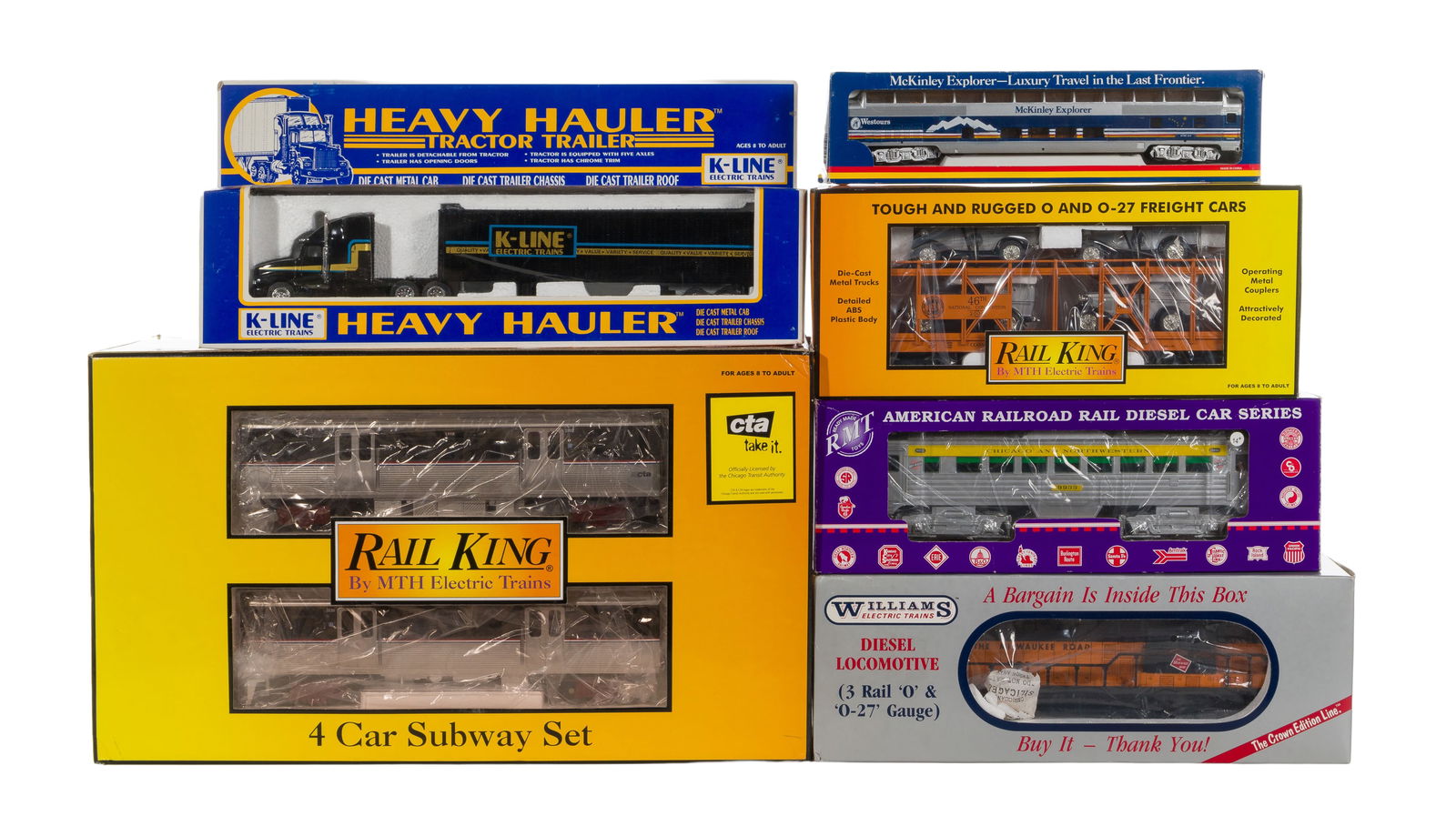 Model Train Car and Accessory Assortment (1 of 2)