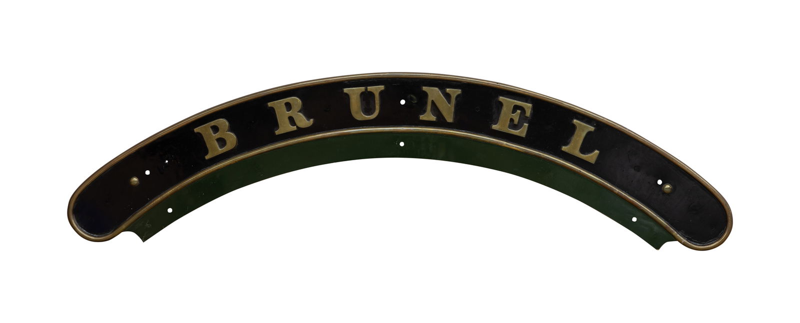 Nameplate BRUNEL 4-4-0 GWR Armstrong Class (1 of 3)