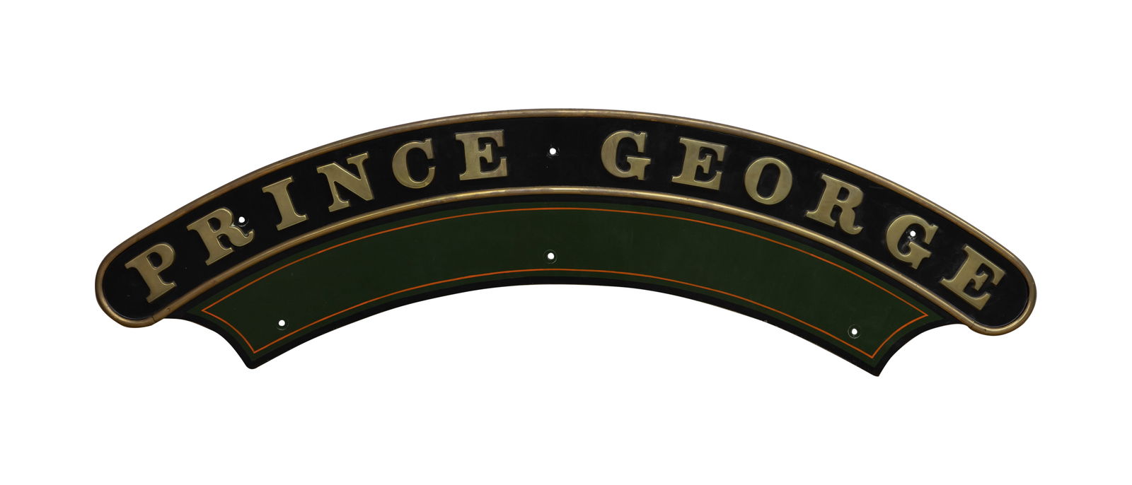 Nameplate PRINCE GEORGE 4-6-0 GWR Star Class (1 of 2)