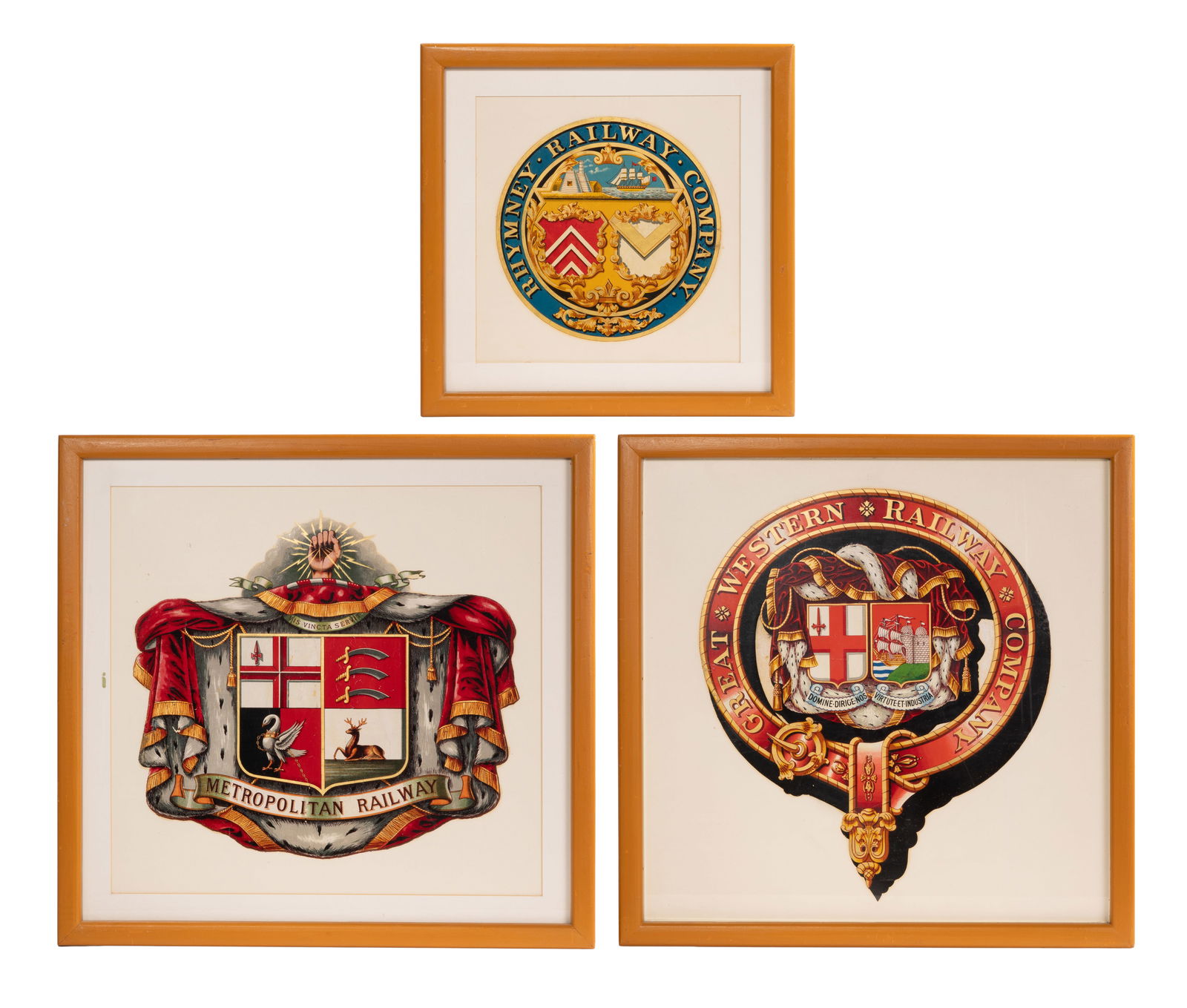 Railway Armorial Bearings on Velum Assortment (1 of 4)