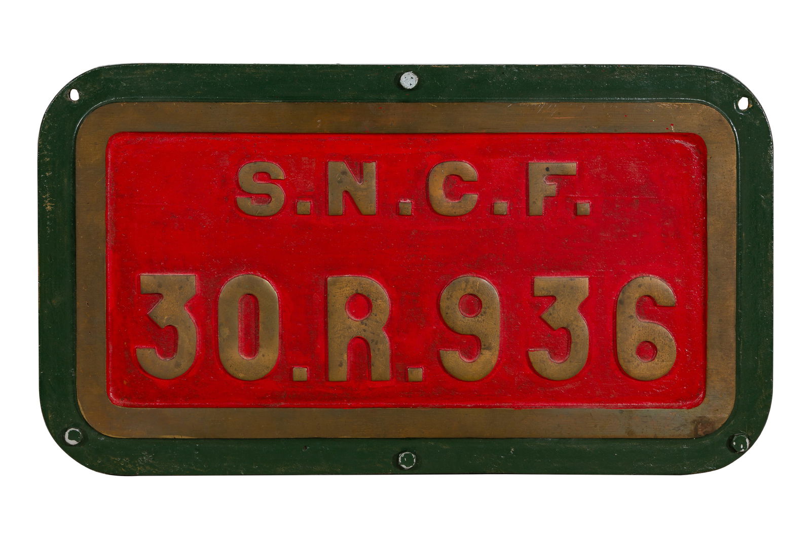 SNCF Brass Tenderplate 30.R.936 (1 of 2)