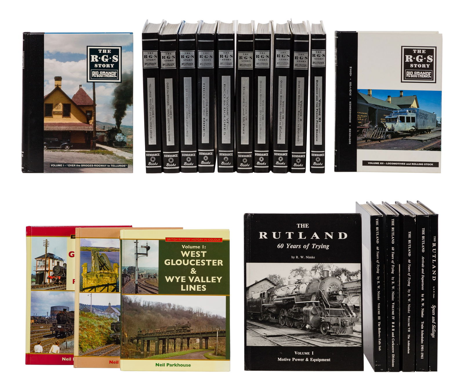 Railway History Book Set Assortment (1 of 1)