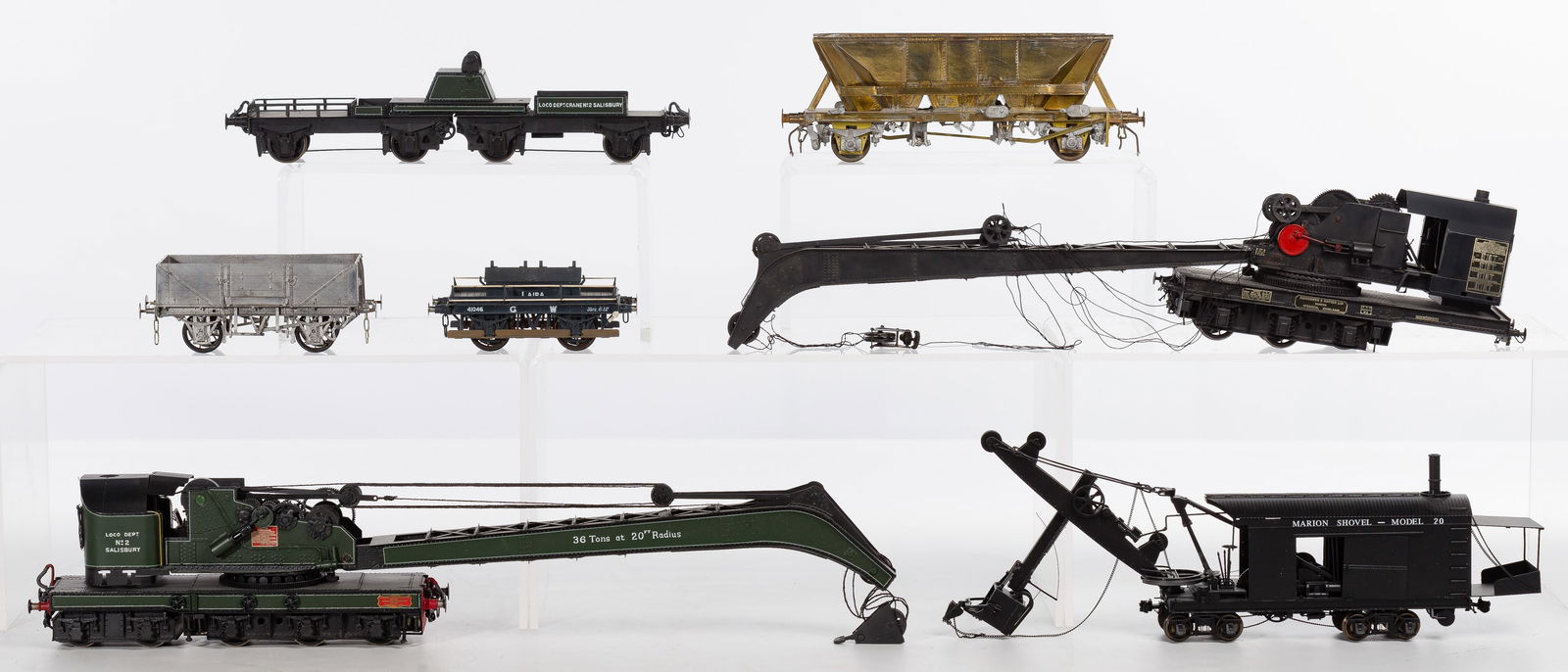 Die-Cast Metal Model Train O Scale Assortment (1 of 3)