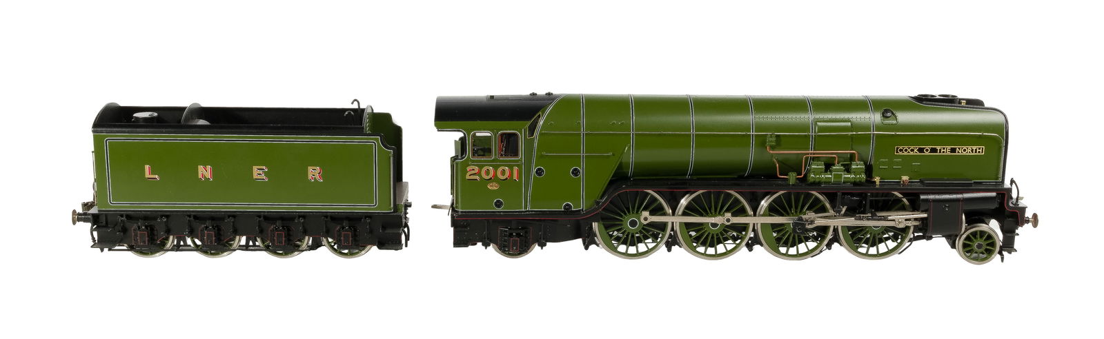 L. H. Loveless & Co. Model Train O Scale Locomotive with Tender (1 of 4)