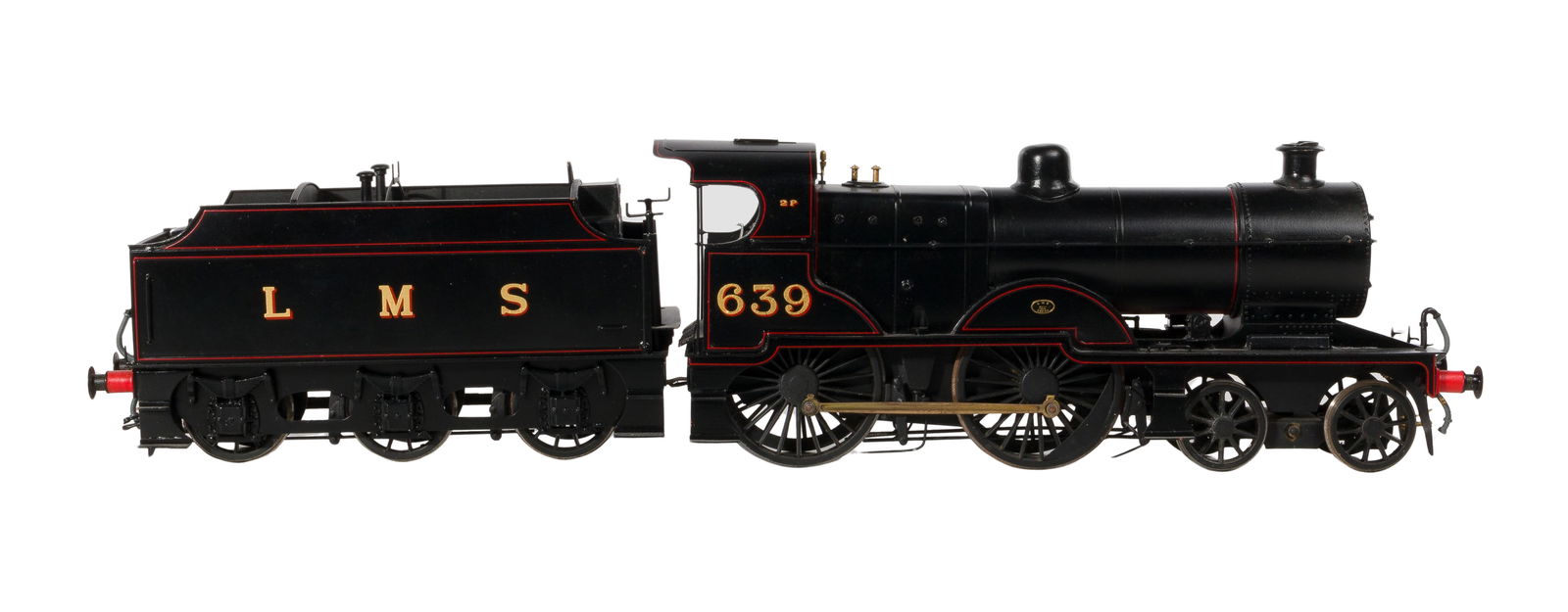 Lawrence Scale Models Model Train O Scale Locomotive with Tender (1 of 4)