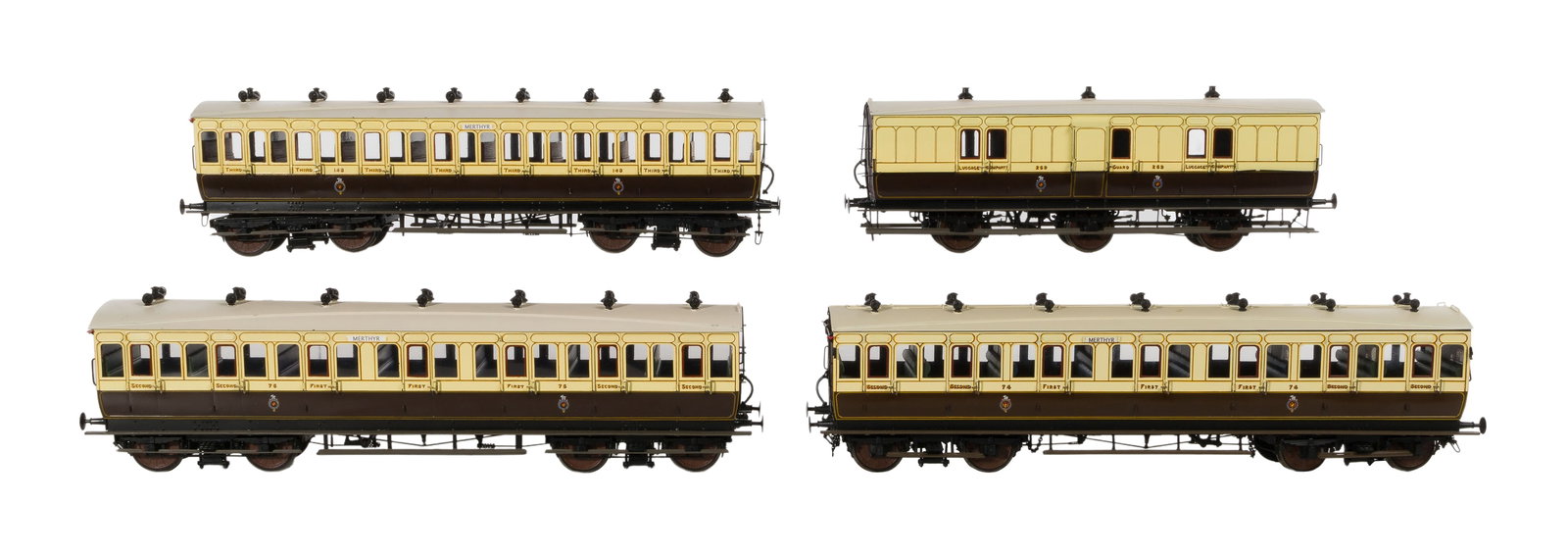 Model Train O Scale Merthyr Passenger Car Assortment (1 of 4)