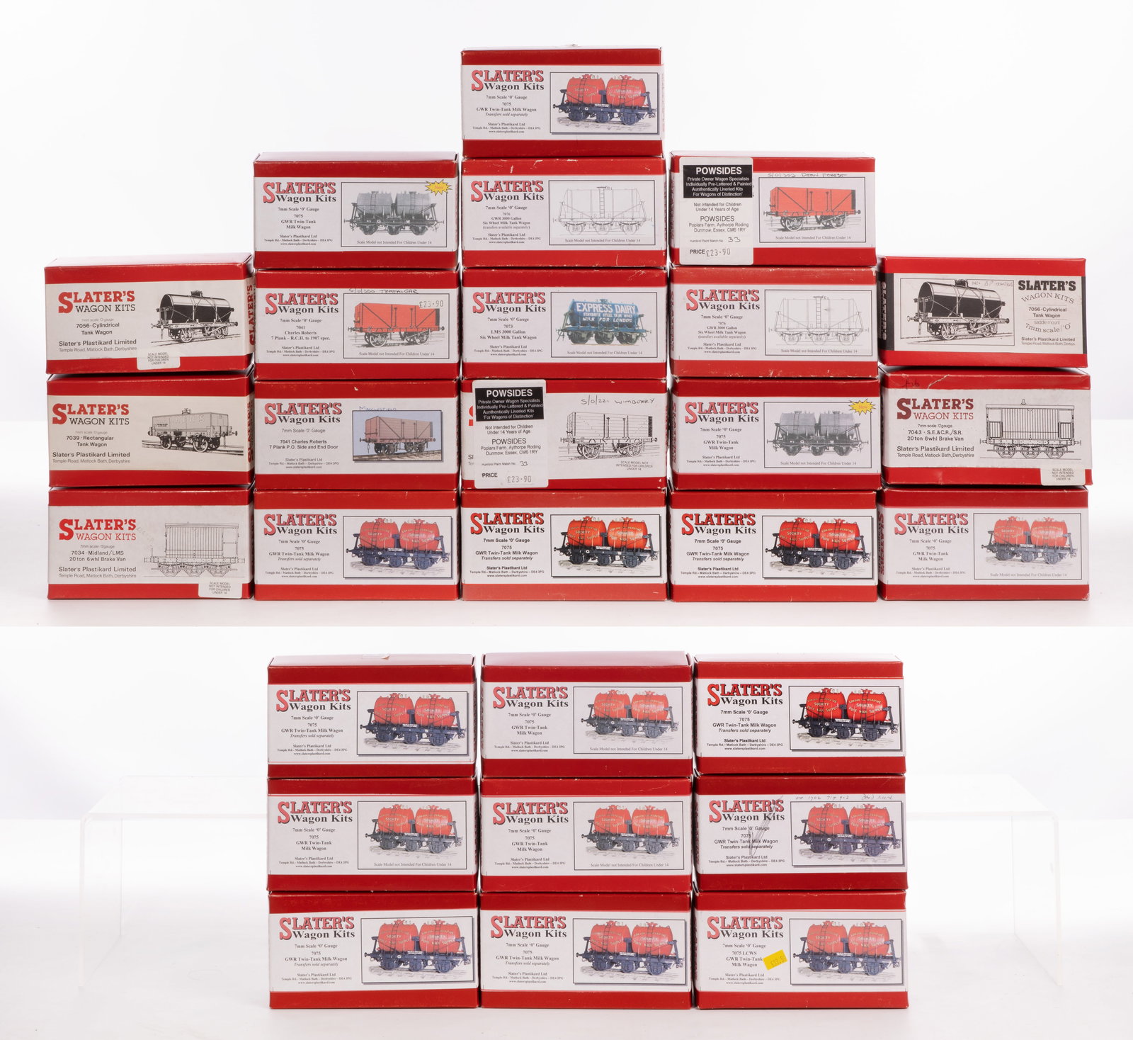 Slater's Model Train O Scale Car Kit Assortment (1 of 3)