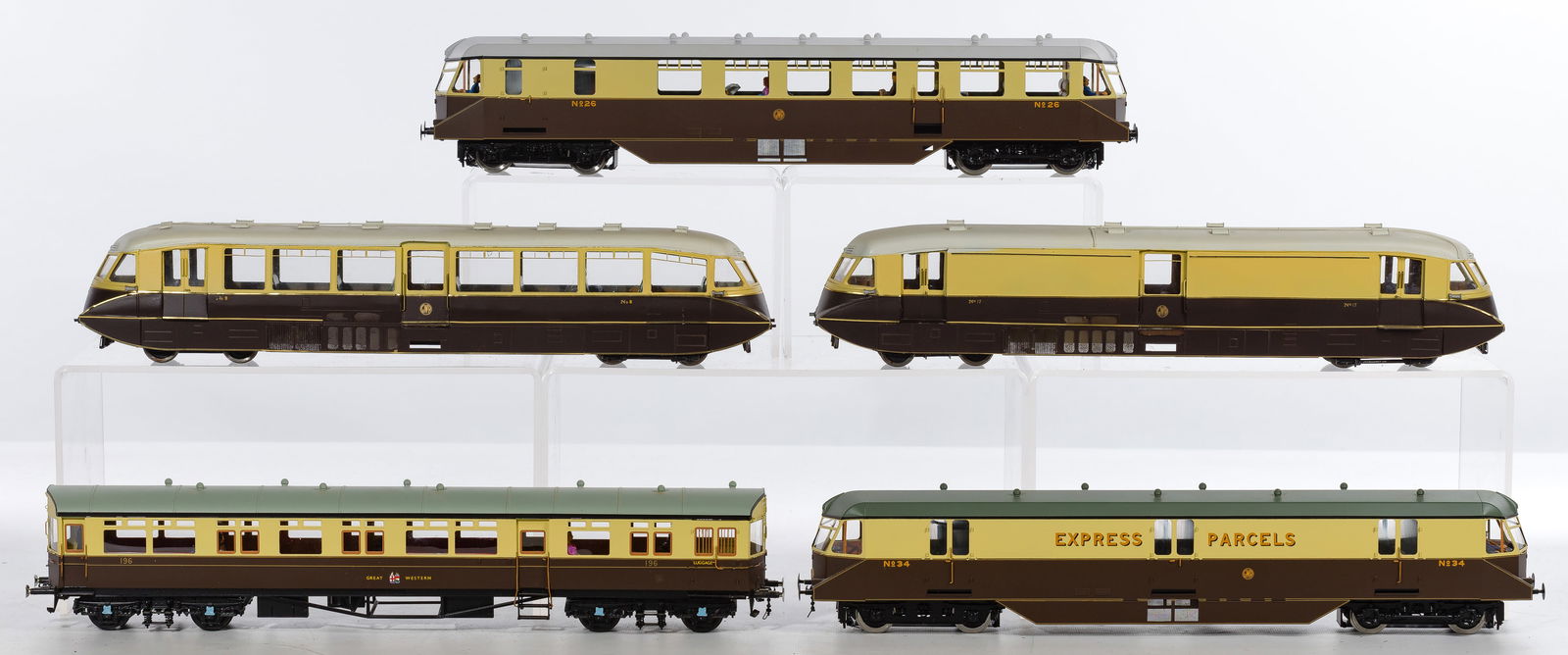 Tower Model Train O Scale Assortment (1 of 2)