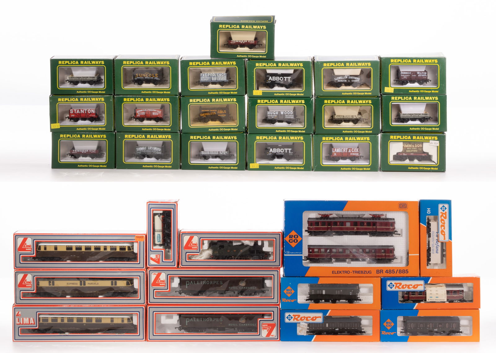 Model Train HO Scale Car Assortment (1 of 3)