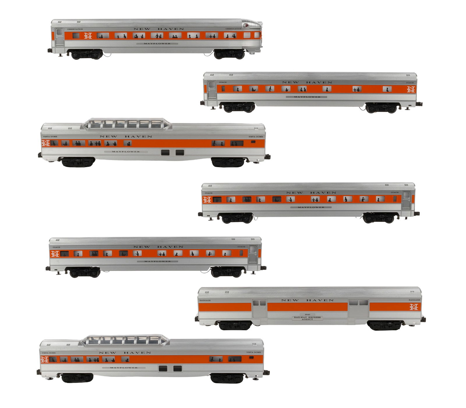 Williams Model Train O Scale New Haven Car Collection (1 of 2)