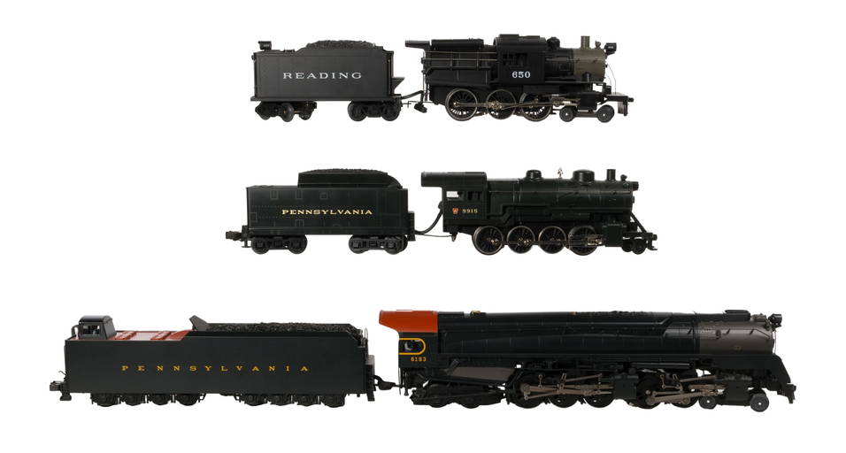 Mth Model Train O Scale Pennsylvania And Tender Collection