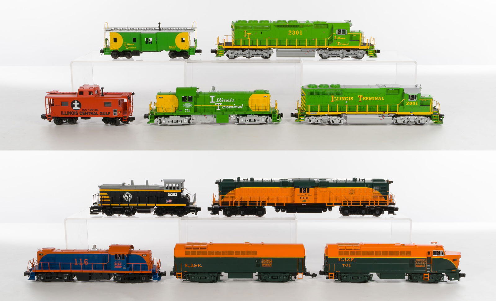 MTH Model Train O Scale Locomotive and Tender Assortment (1 of 1)