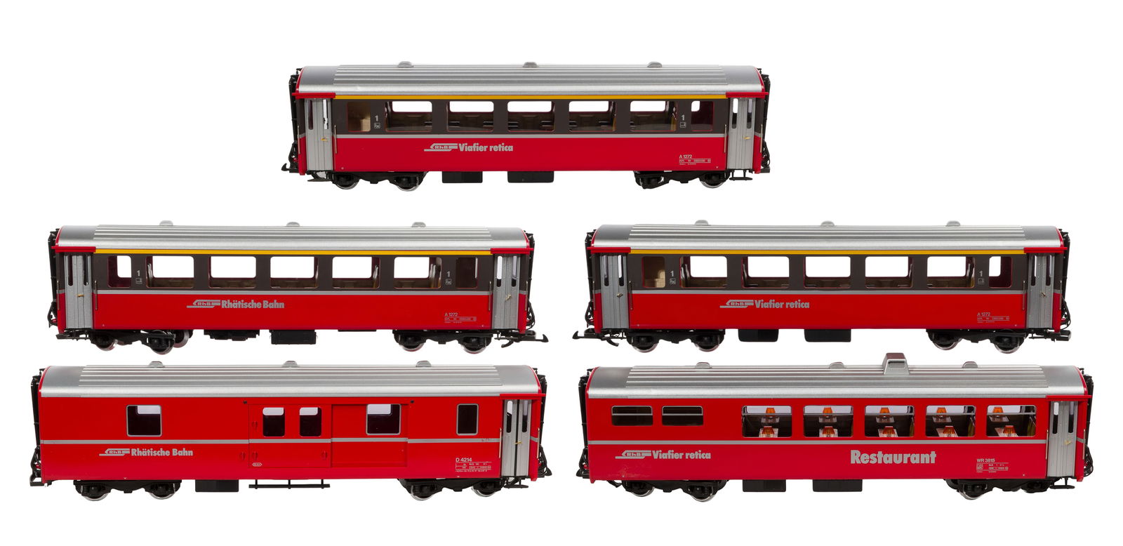 LGB Lehmann Model Train G Scale Passenger Car Assortment (1 of 2)