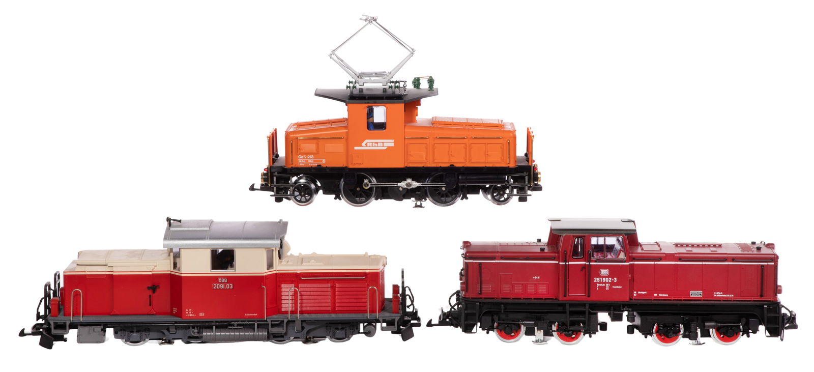 LGB Lehmann Model Train G Scale Locomotive Assortment (1 of 2)