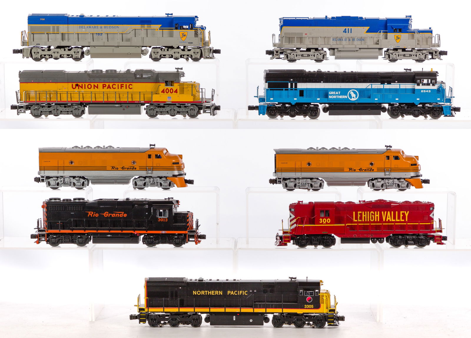 Lionel Model Train O Scale Locomotive Assortment (1 of 1)