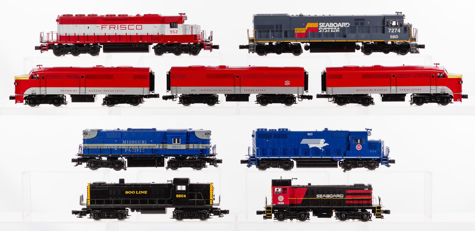 Lionel Model Train O Scale Locomotive Assortment (1 of 1)
