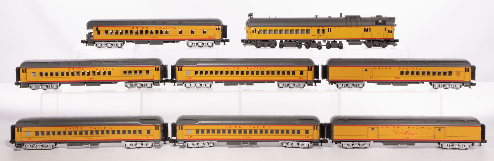 MTH Model Train O Scale Union Pacific Train Car Assortment (1 of 1)