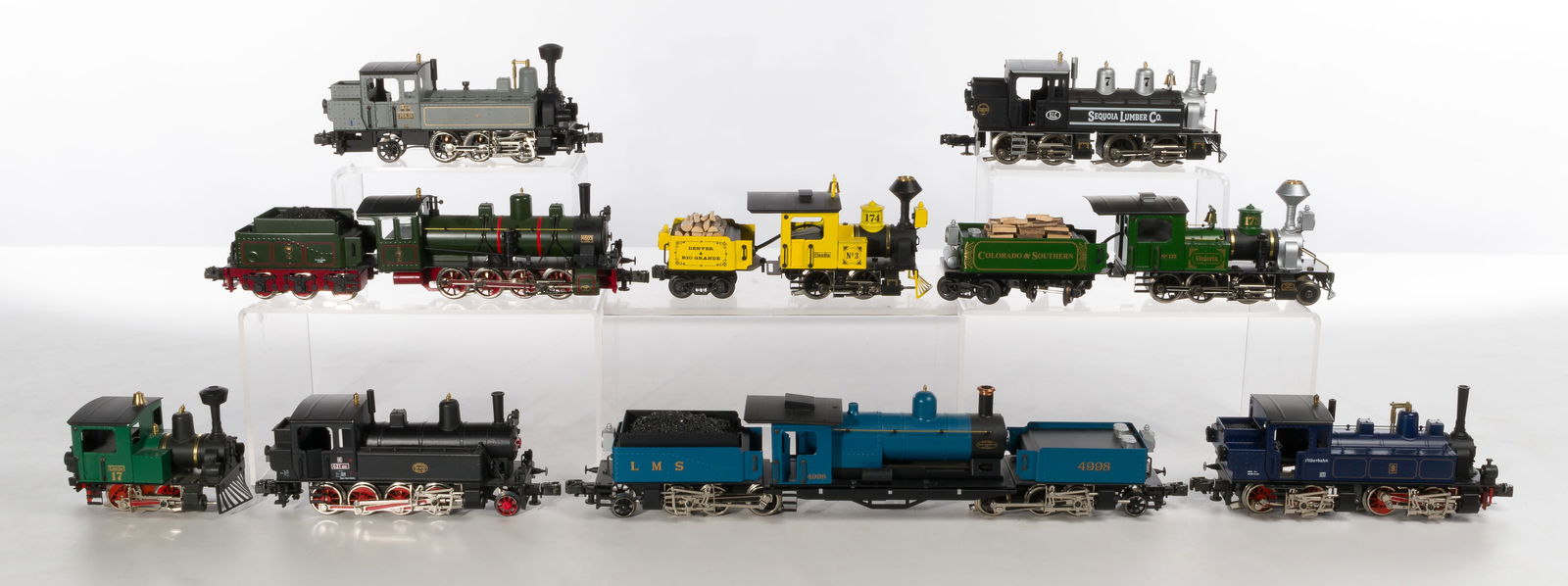 ETS Praha Model Train O Scale Locomotive and Tender Assortment (1 of 1)