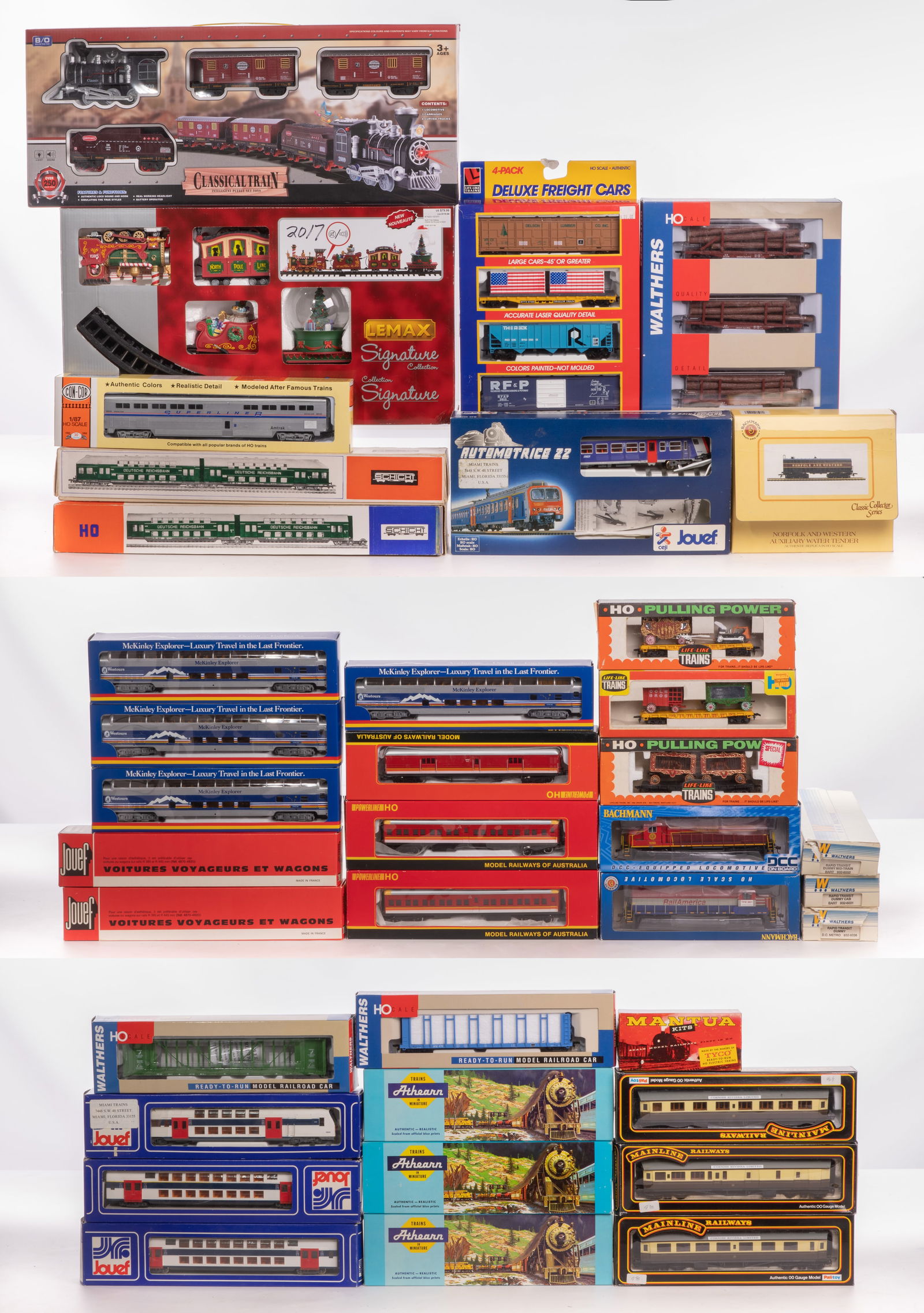 Model Train HO Scale Boxed Assortment (1 of 4)