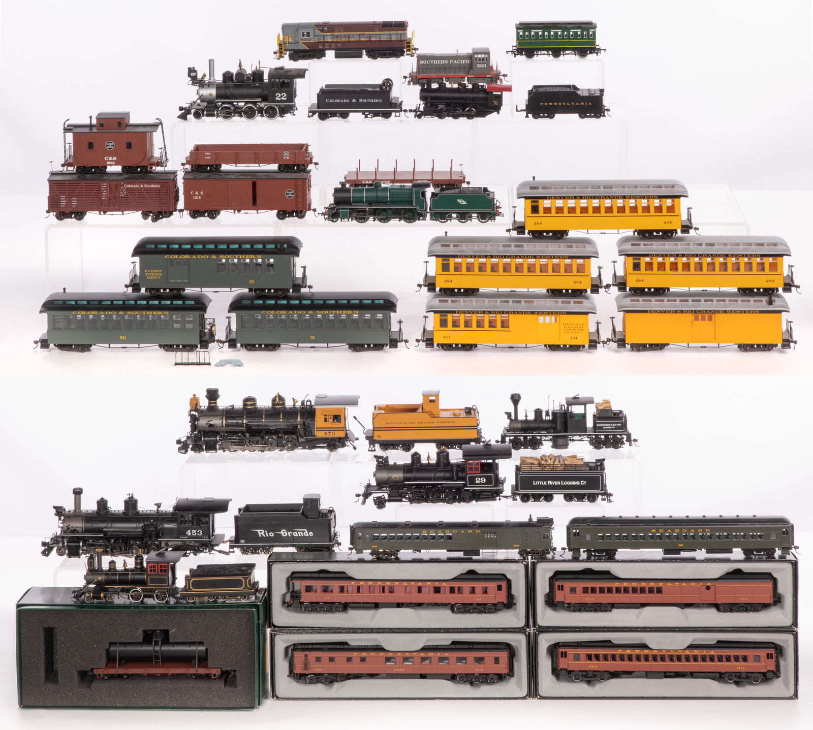 Model Train HO Scale Assortment (1 of 3)