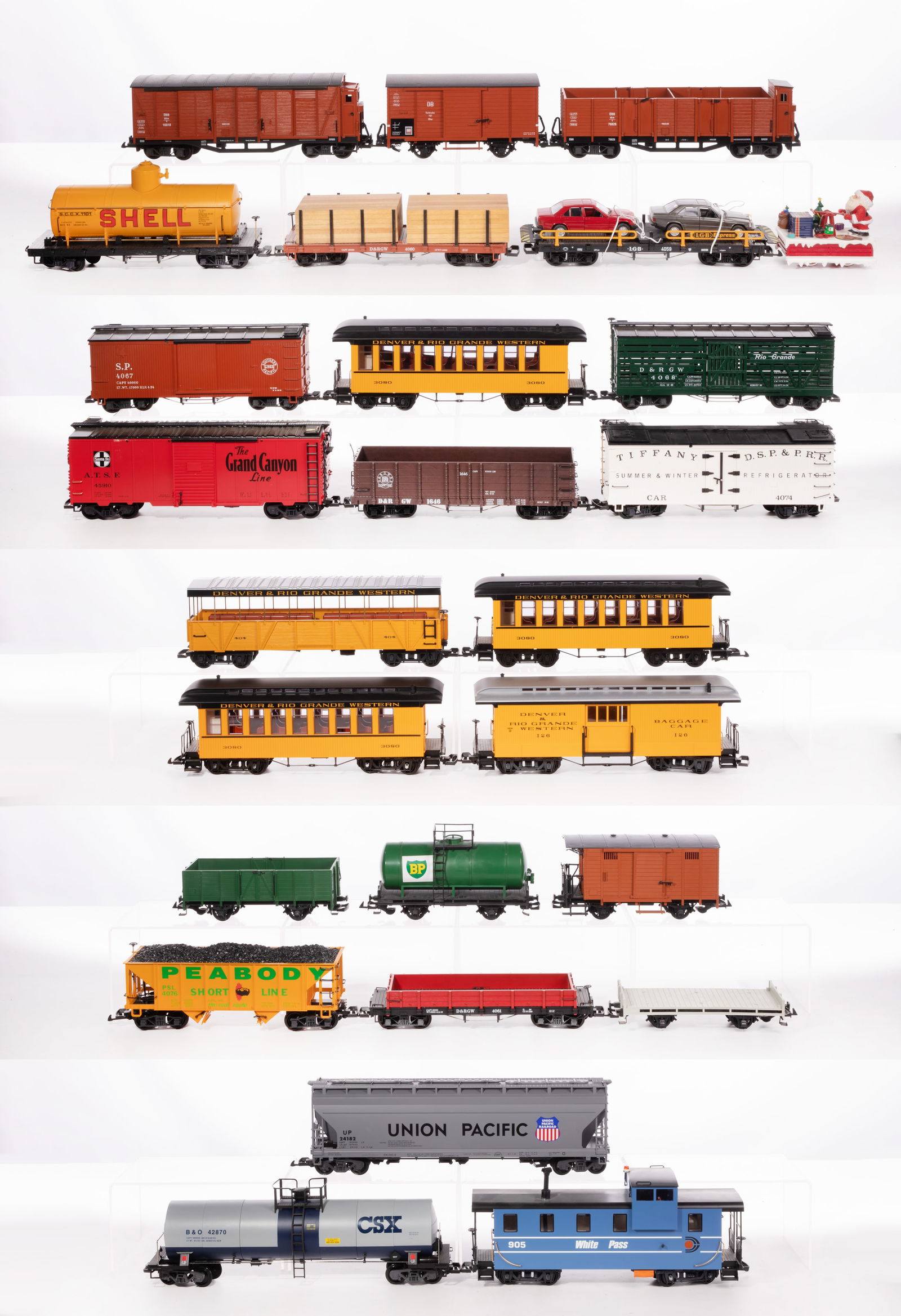 LGB Lehmann Model Train G Scale Car Assortment (1 of 6)