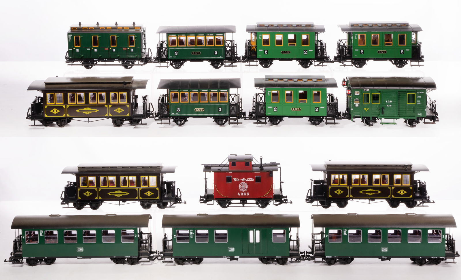 LGB Lehmann Model Train G Scale Car Assortment (1 of 3)