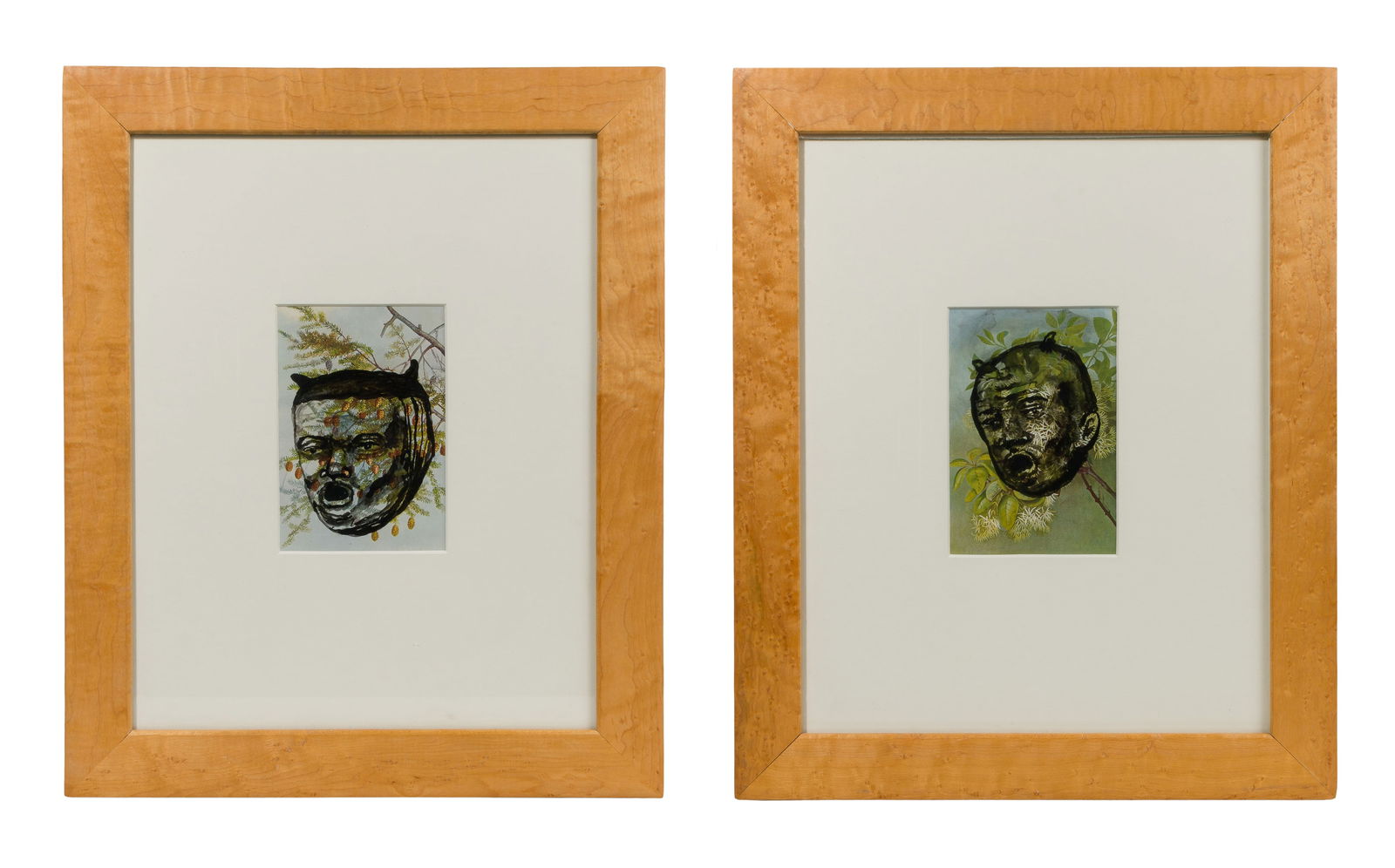 Fred Stonehouse (American, b.1960) Acrylics on Book Pages (1 of 1)