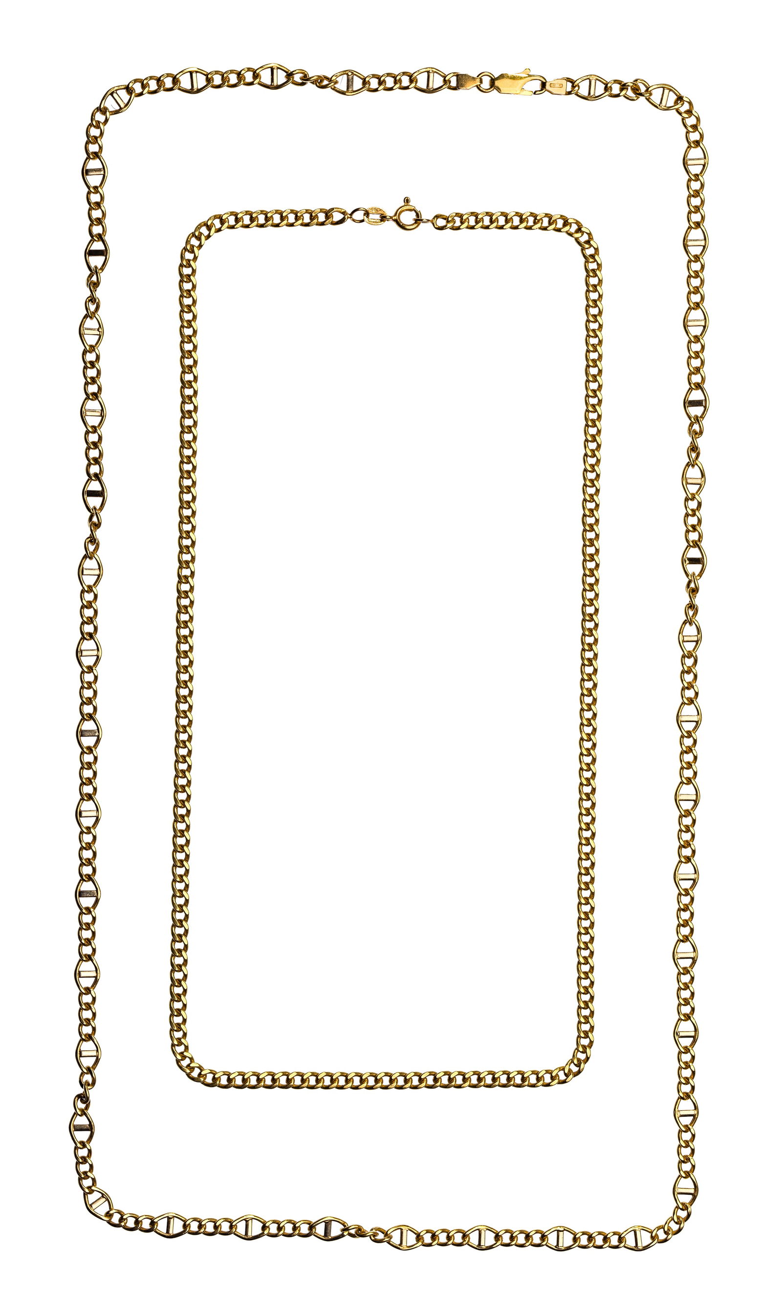 18k Yellow Gold Necklace Assortment (1 of 2)