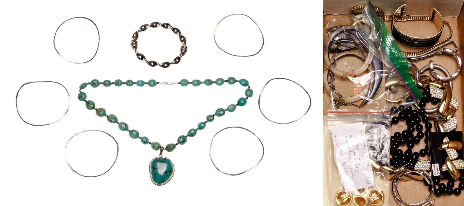 Sterling Silver, Designer and Costume Jewelry Assortment (1 of 1)