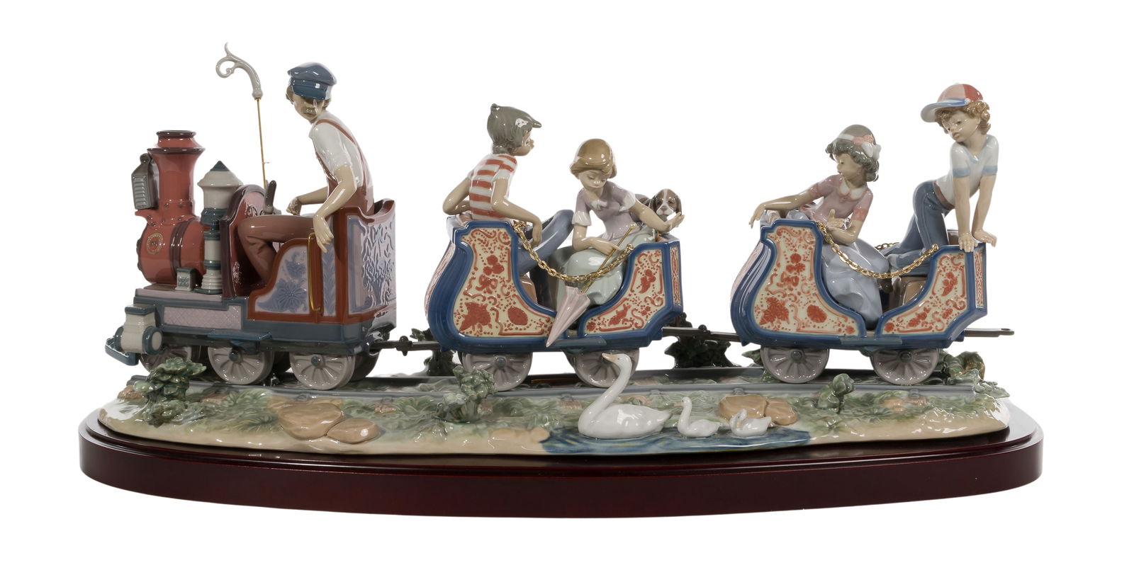 Lladro #1517 'Circus Train' Porcelain Figurine (1 of 3)