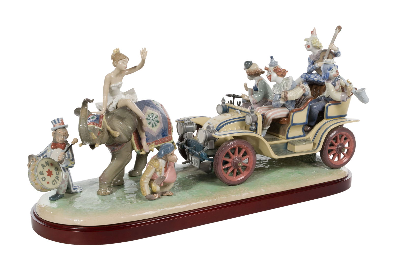 Lladro #1609 'Circus Parade' Porcelain Figurine (1 of 4)