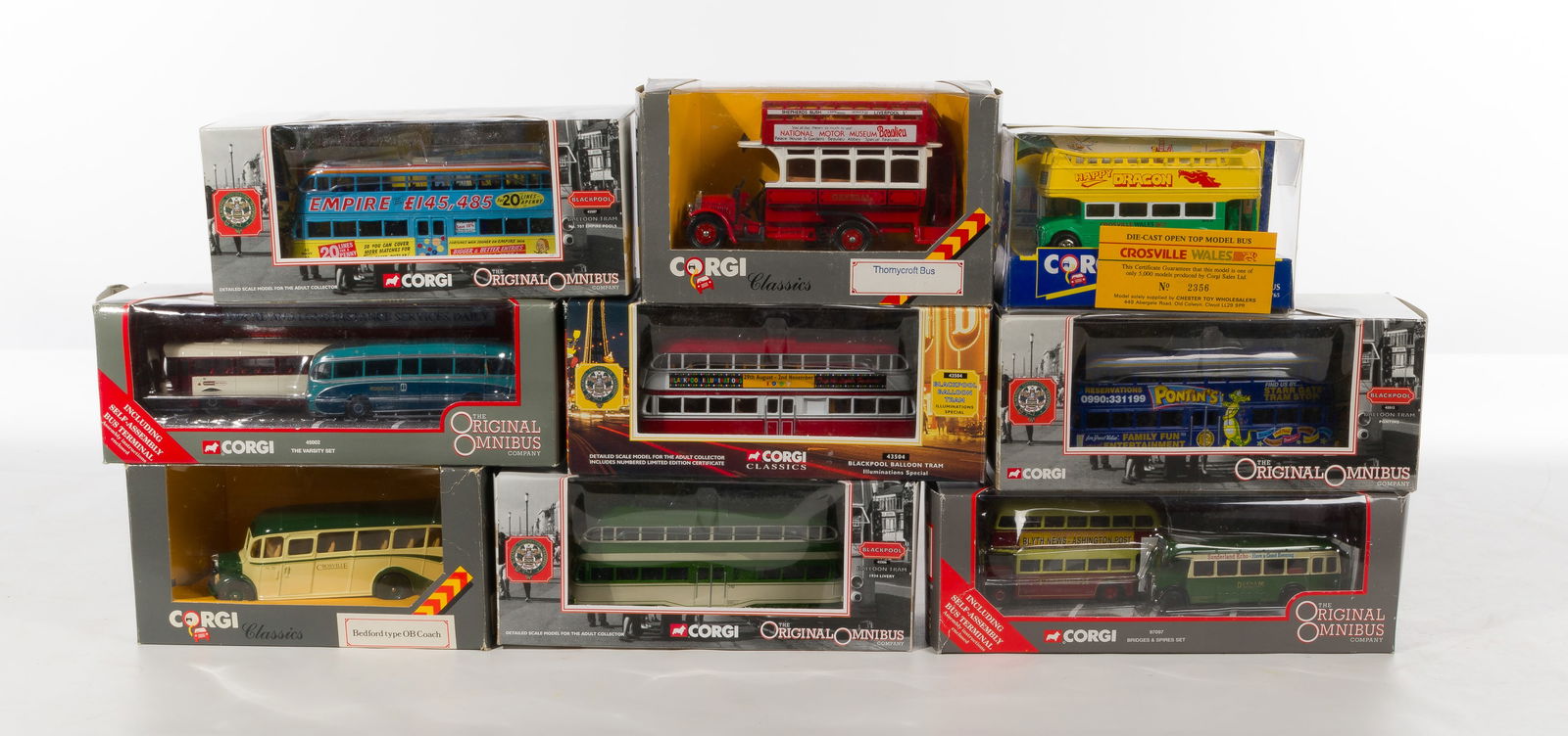 Corgi Toy Bus and Tram Assortment (1 of 2)