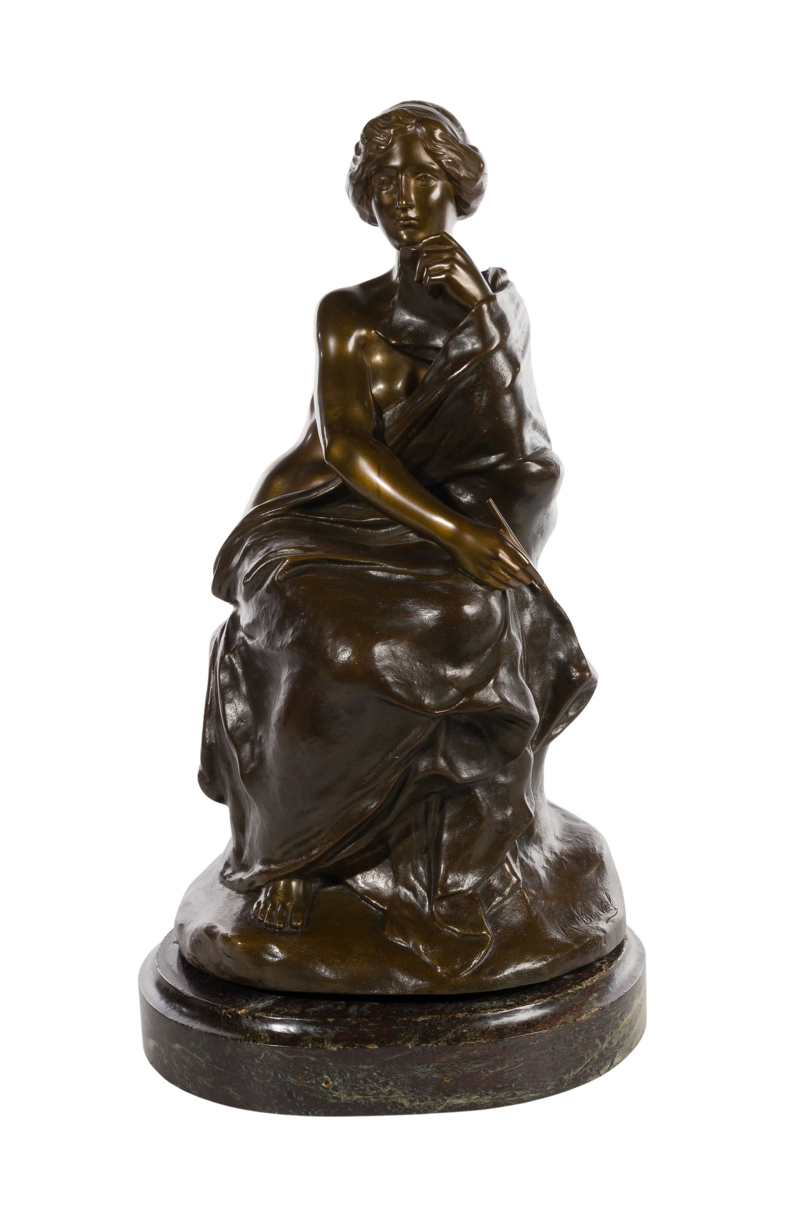 After Maurice Bouval (French, 1863-1916) Bronze Statue (1 of 3)