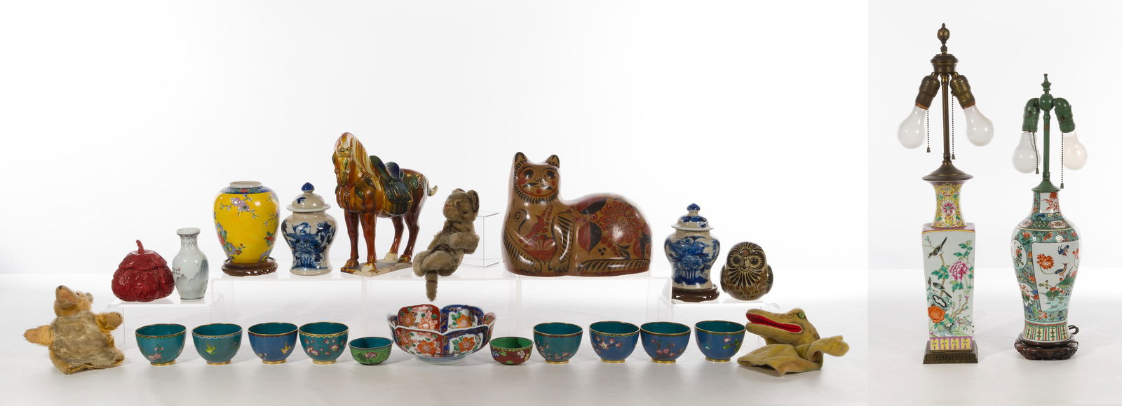 Asian Decorative Object Assortment (1 of 1)
