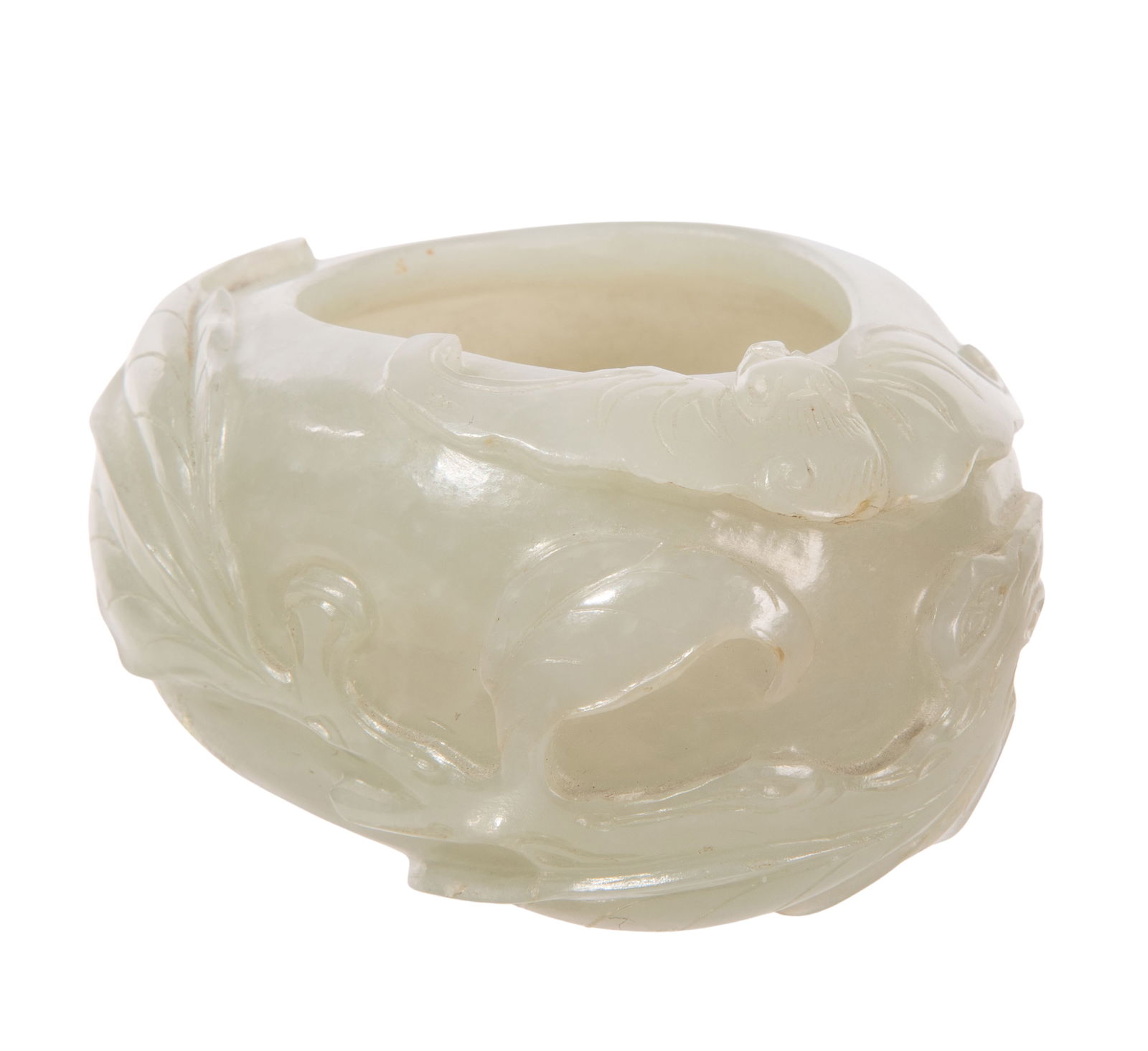 Chinese White Jade Pot (1 of 14)