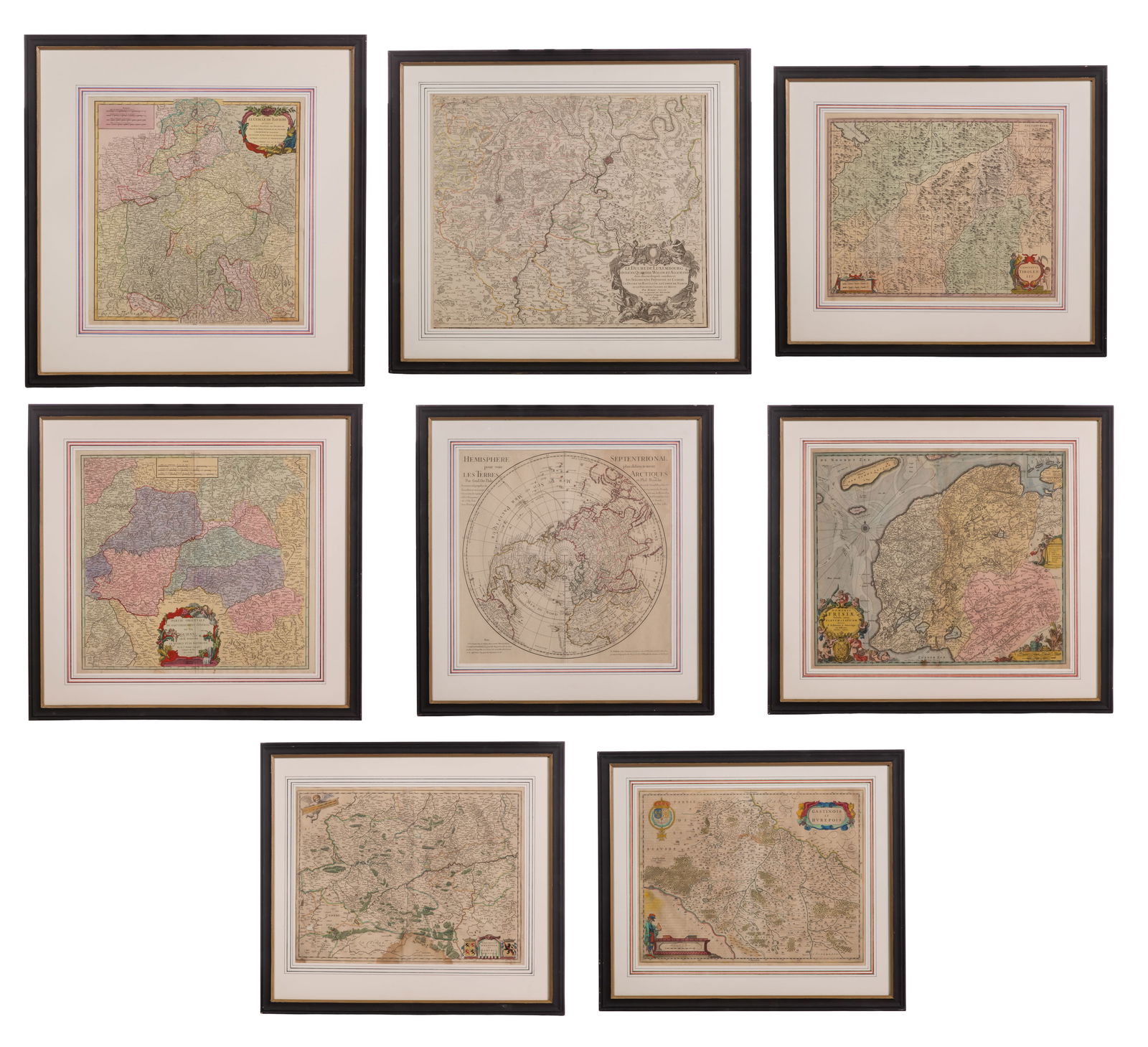 Framed Map Assortment (1 of 9)