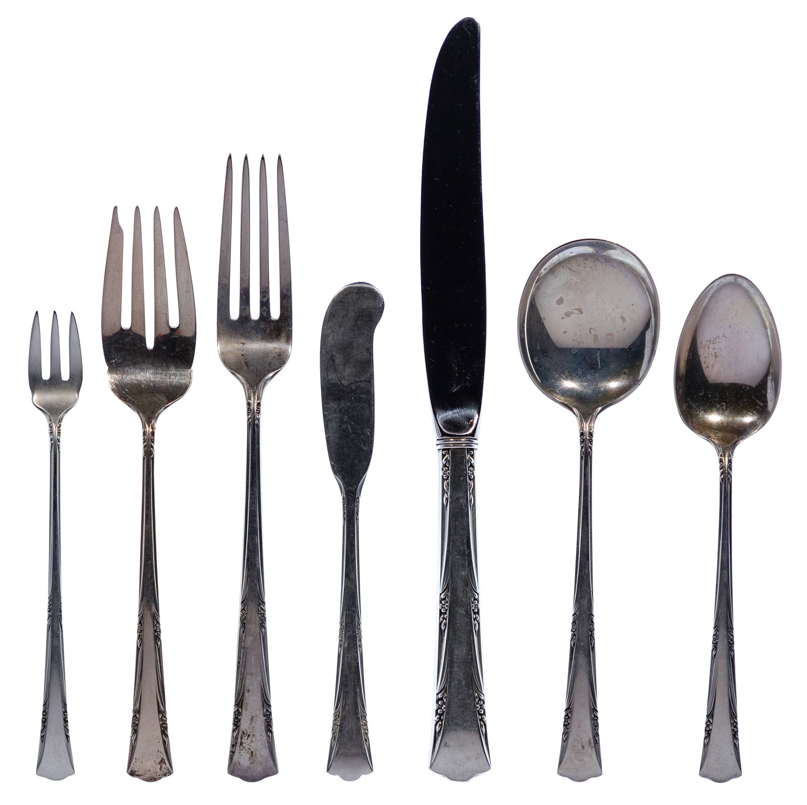 Gorham Greenbrier Sterling Silver Flatware Service (1 of 12)