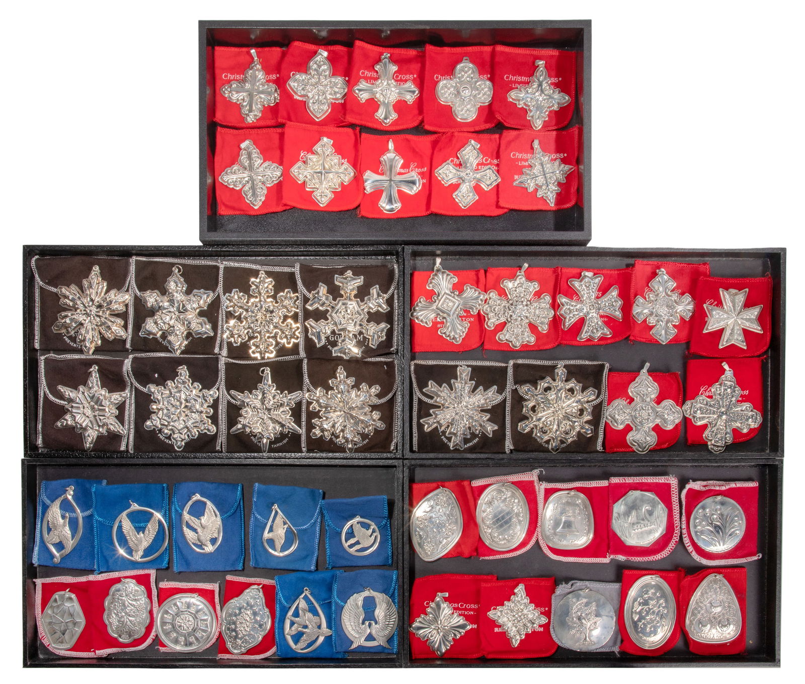 Sterling Silver Ornament Assortment (1 of 6)