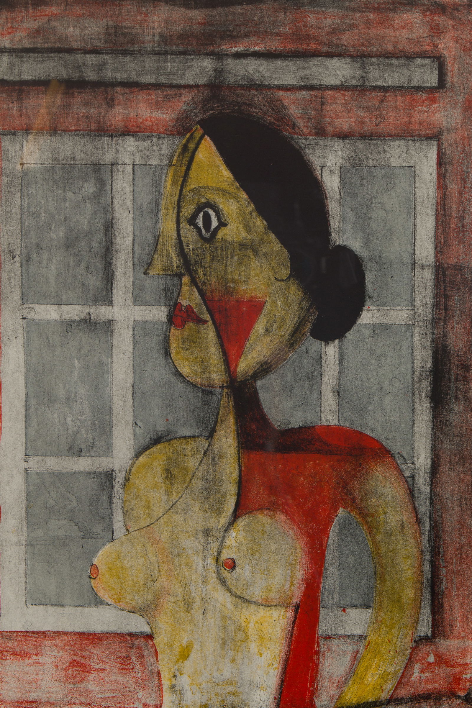 Rufino Tamayo (Mexican, 1899-1991) 'Retrato de Mujer' Lithograph (1 of 4)