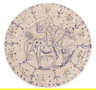 Pablo Picasso (Spanish, 1881-1973) 'Faune Cavalier' Ceramic Charger