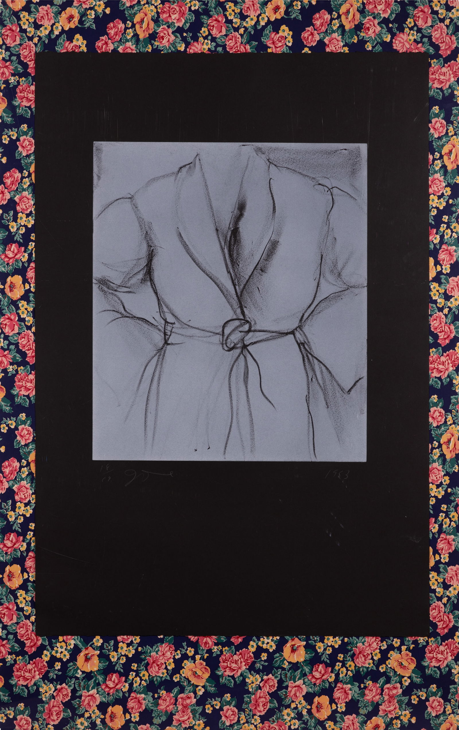 Jim Dine (American, b.1955) 'The Robe Goes to Town' Aquatint (1 of 6)
