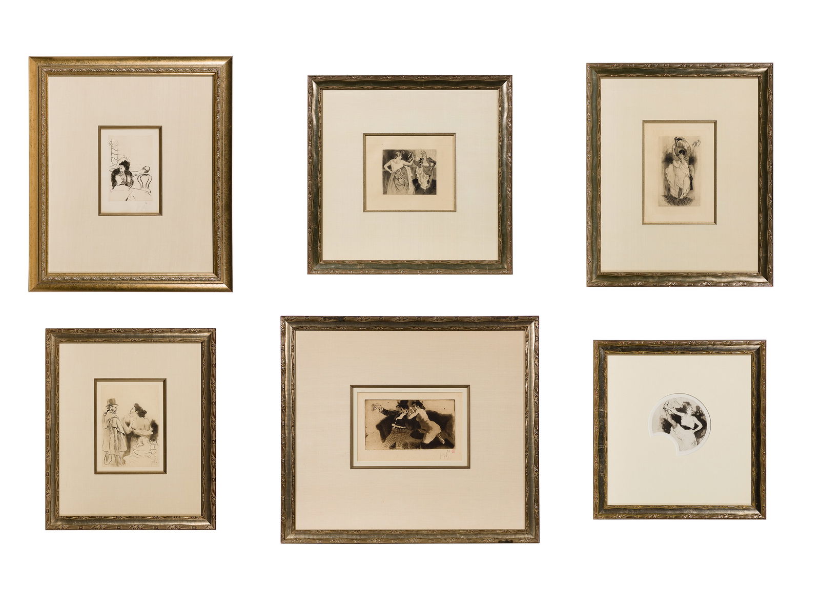 Louis Auguste Mathieu Legrand (French, 1863-1951) Etching Collection (1 of 7)