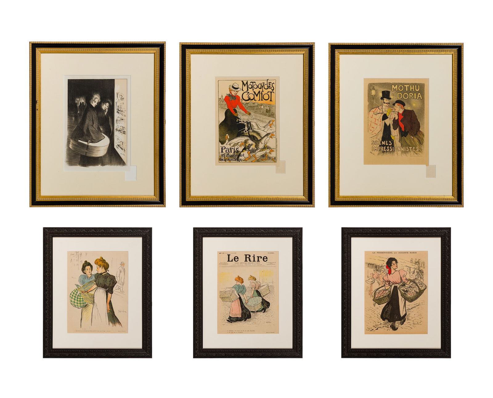 Theophile Alexandre Steinlen (Swiss, 1859-1923) Lithograph Collection (1 of 7)