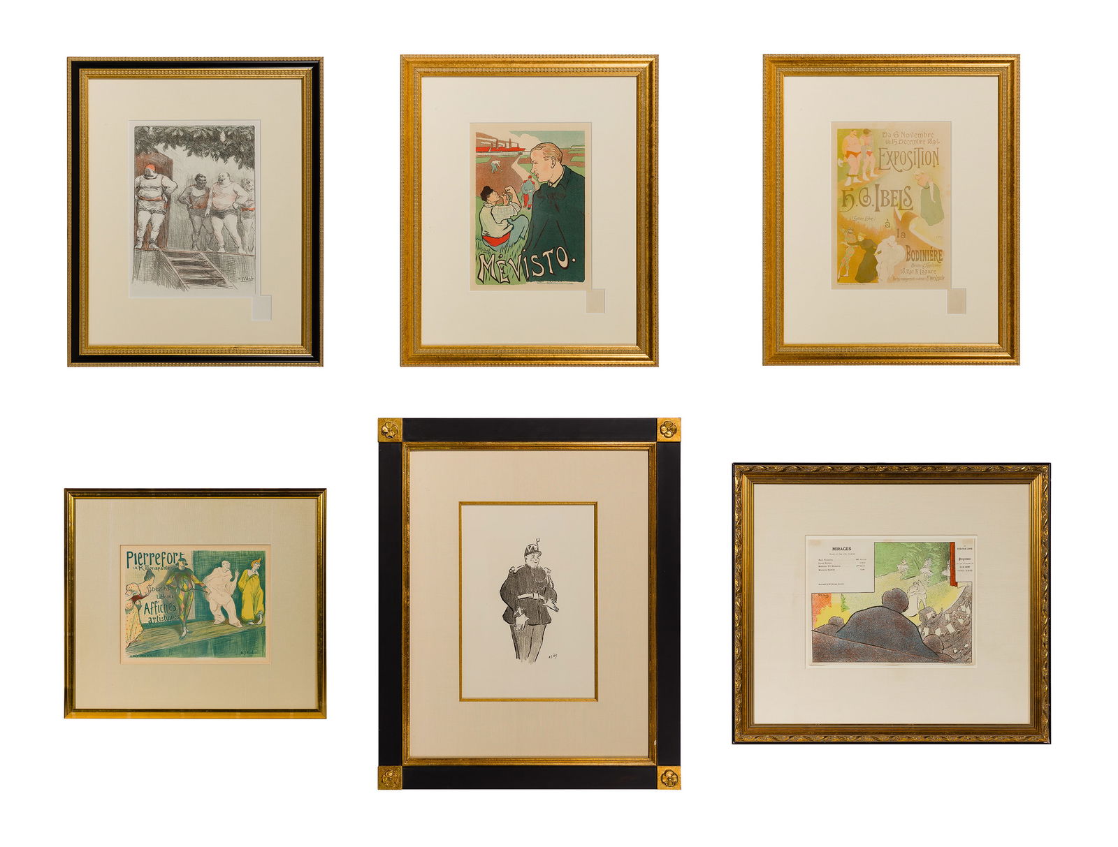 Henri Gabriel Ibels (French, 1867-1936) Lithograph Assortment (1 of 7)
